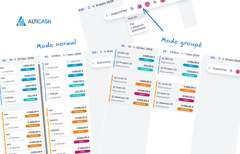 Nouveautés AltiCash – Version 1.12.0